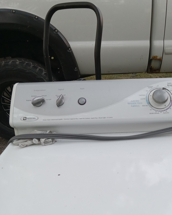 Maytag White Dryer - Heavy Duty Commercial Quality thumbnail