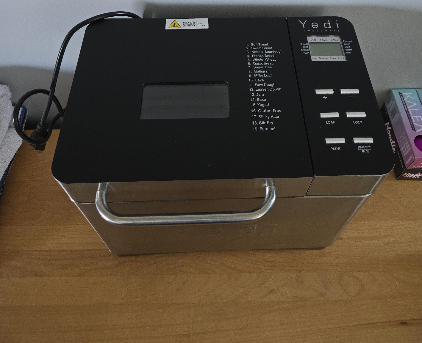 Yedi Houseware Bread Maker