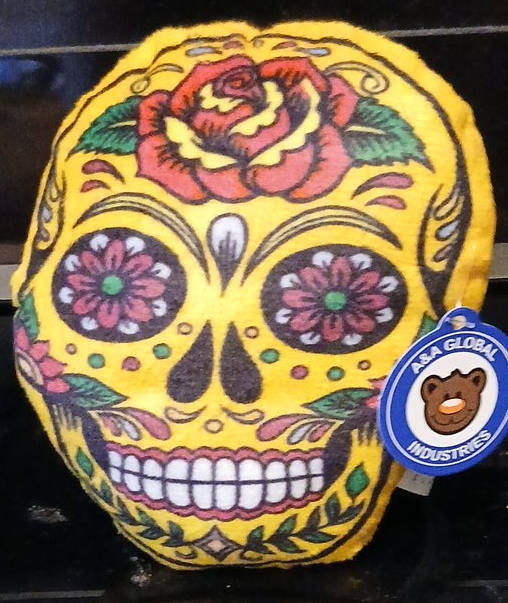 A&A Global Industries Skull Pillow thumbnail