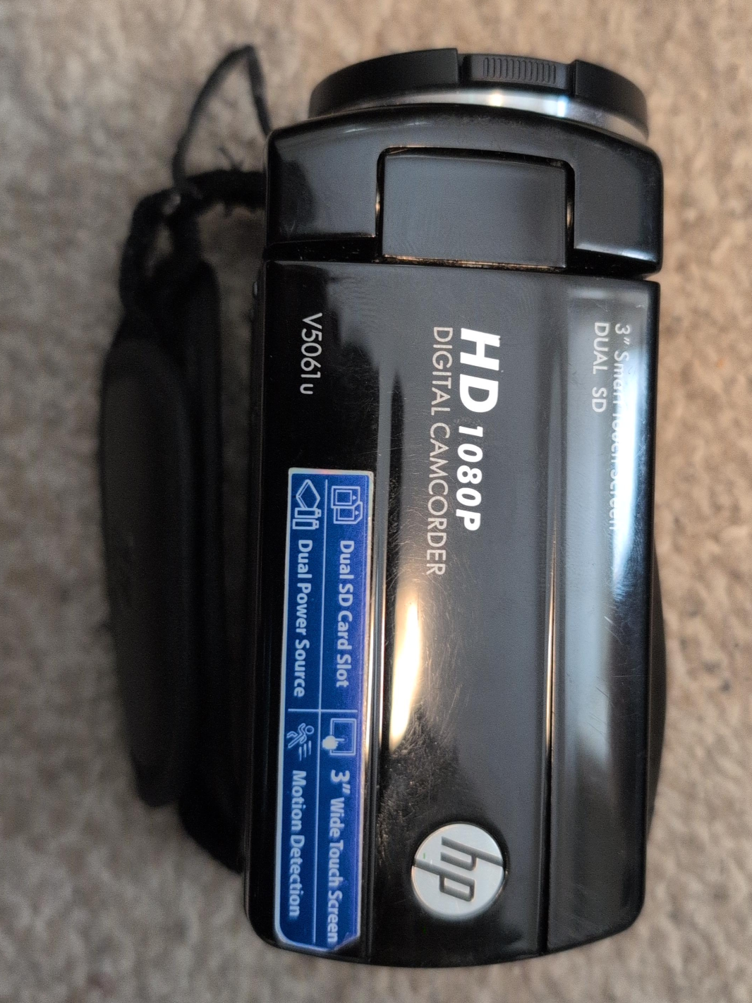 HP V5061u HD 1080P Digital Camcorder thumbnail