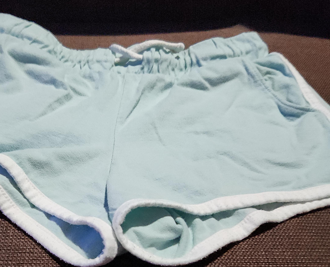 Light Blue Athletic Shorts thumbnail