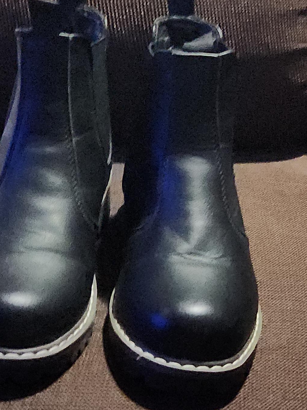Black Chelsea Boots, Size 8 thumbnail