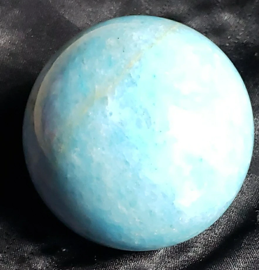 Blue Aragonite Sphere thumbnail