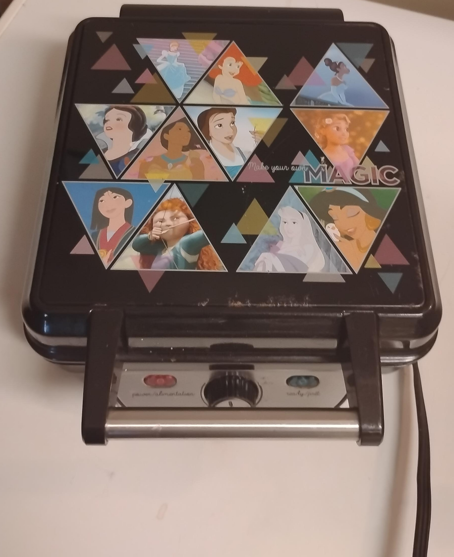 Disney Princess Waffle Maker - Like New!