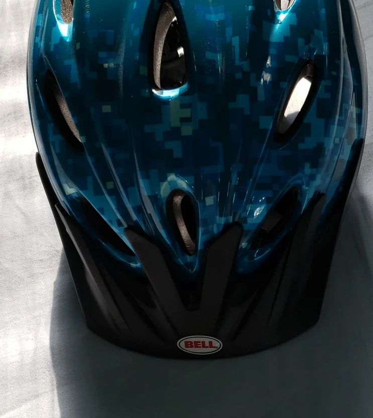 Bell Bike Helmet - Blue For Kids thumbnail