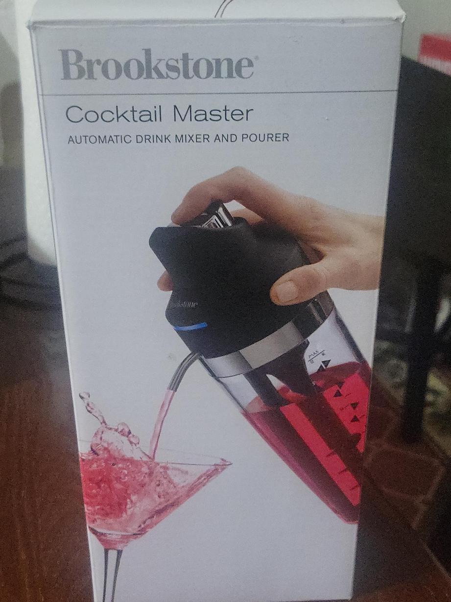 Brookstone Cocktail Master Automatic Drink Mixer image indicator(1)