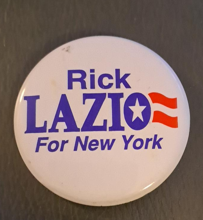 Rick Lazio For New York Button thumbnail