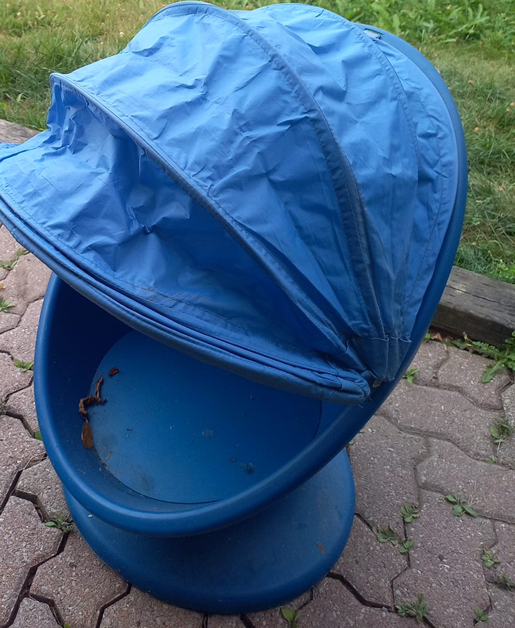 Blue Pod Chair - Kids or Pets thumbnail