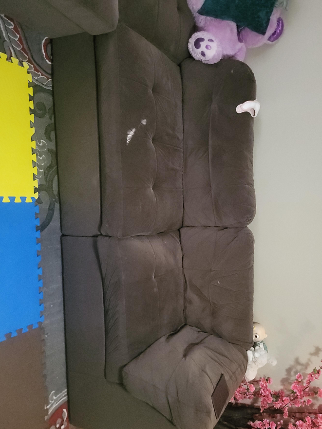 Brown Sectional Sofa - Gently Used