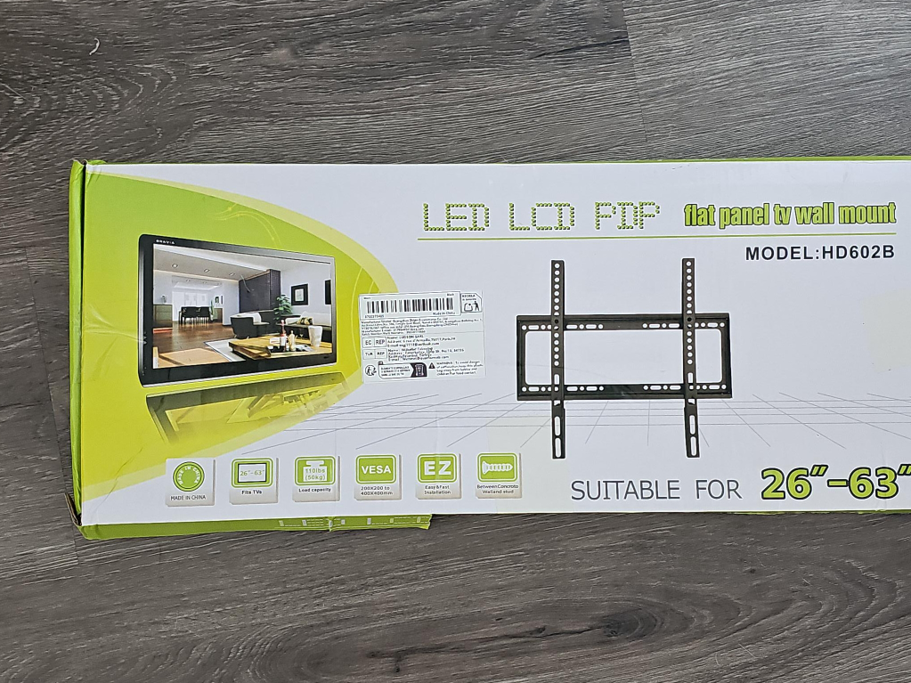 HD602B Flat Panel TV Wall Mount (26-63") thumbnail