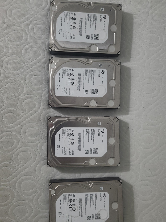 Seagate Exos 8TB Hard Drives - 4 Available thumbnail