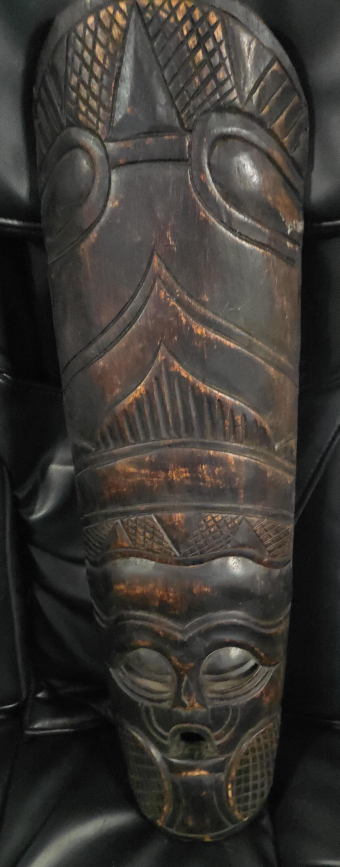 Vintage African Tribal Mask thumbnail