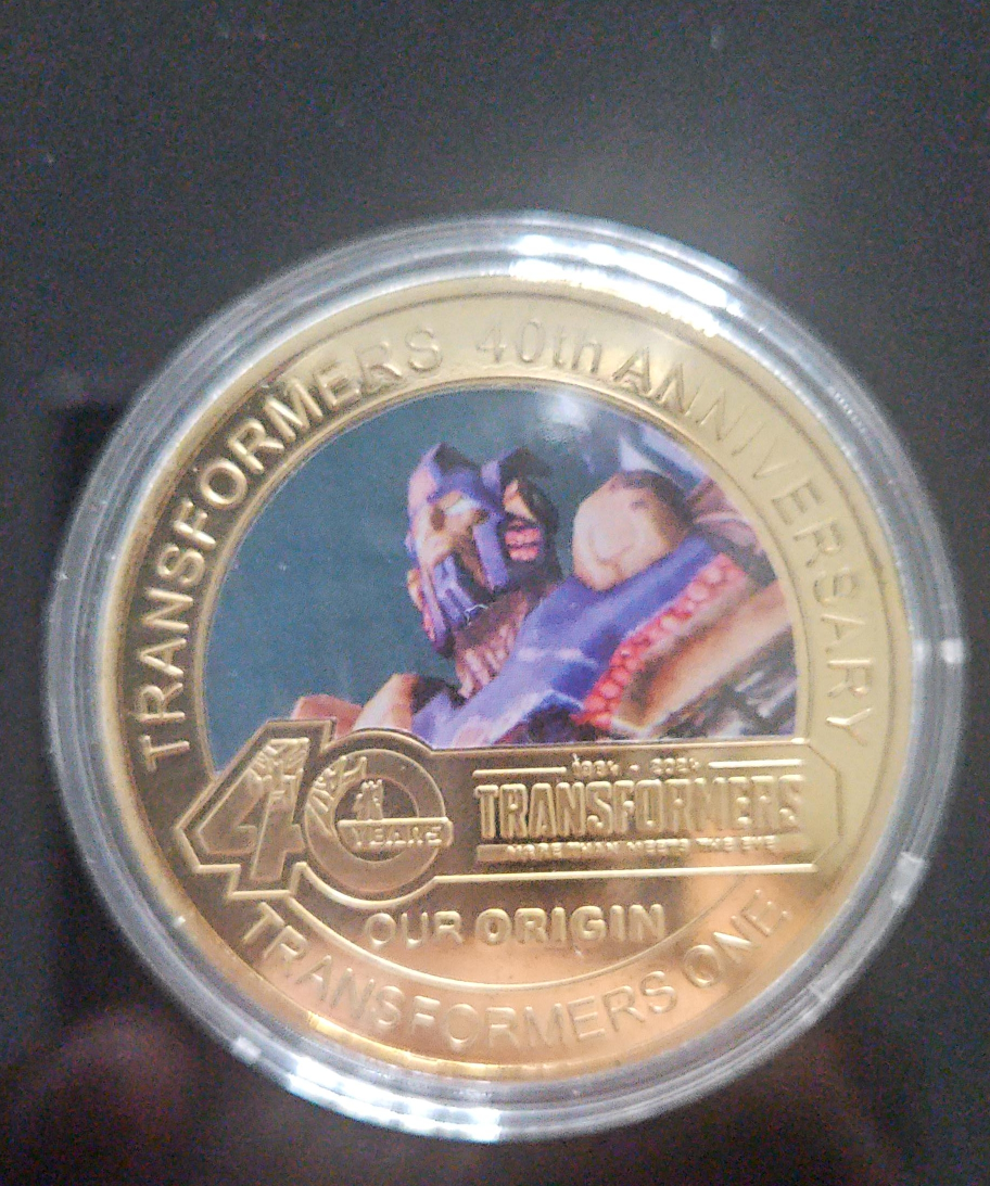 Transformers 40th Anniversary Coin thumbnail
