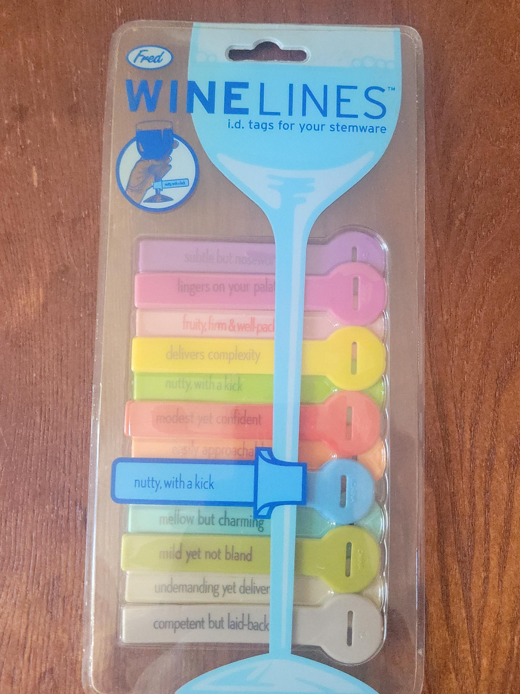 Fred WINELINES I.D. Tags for Stemware thumbnail