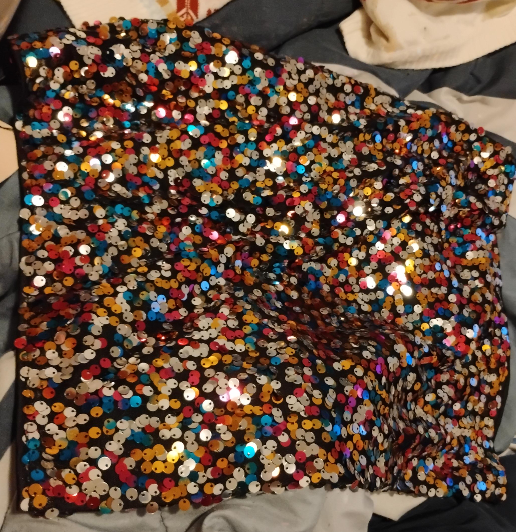 Sequin Skirt- Multicolor thumbnail