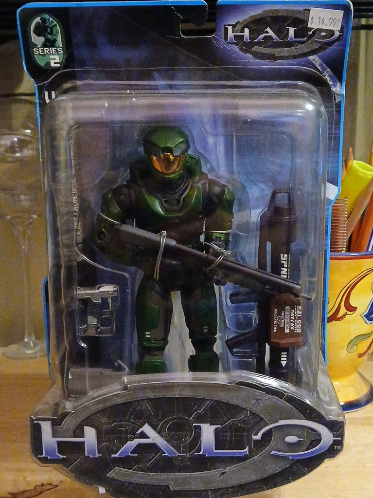 Halo Series 2 Master Chief Action Figure - New in Box! thumbnail
