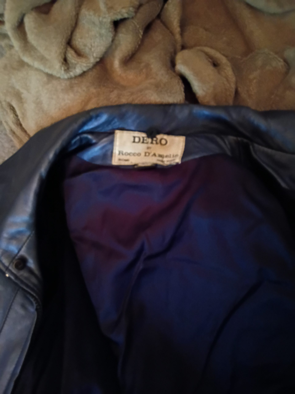 DERO Rocco D'Amelio Leather Jacket thumbnail