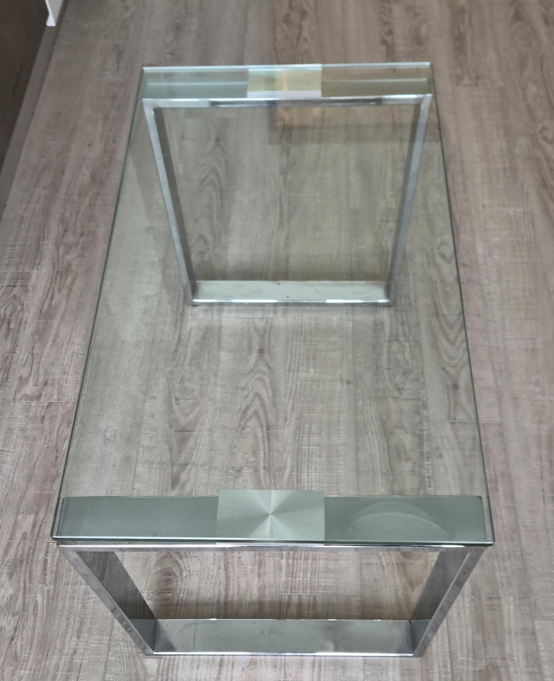 Glass and Chrome Coffee Table thumbnail
