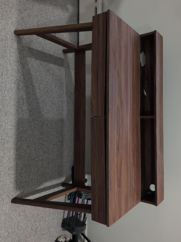 Wooden Desk with Drawers thumbnail