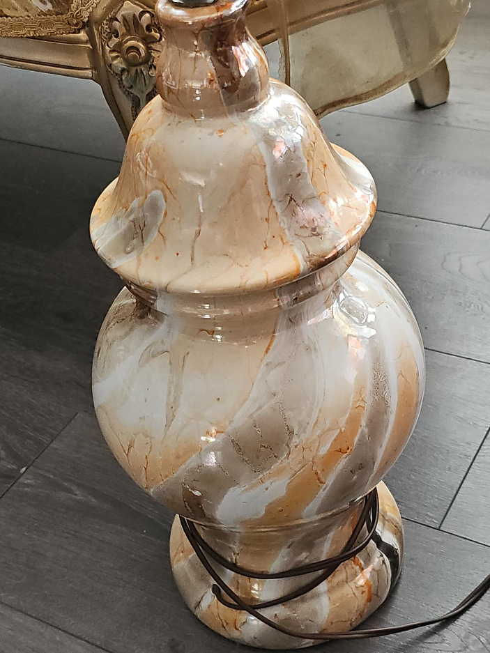 Marble Patterned Table Lamp thumbnail
