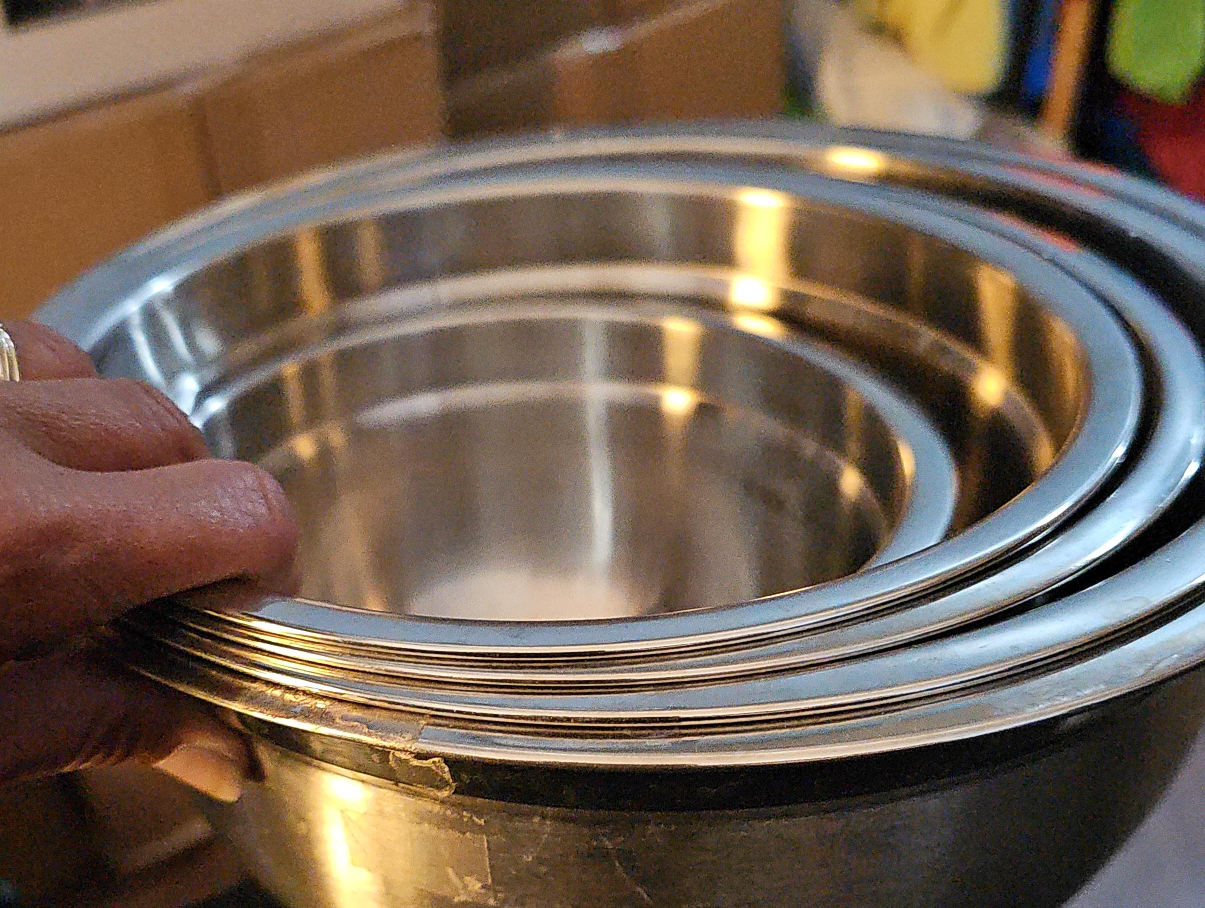 Stainless Steel Mixing Bowls - Set of 5