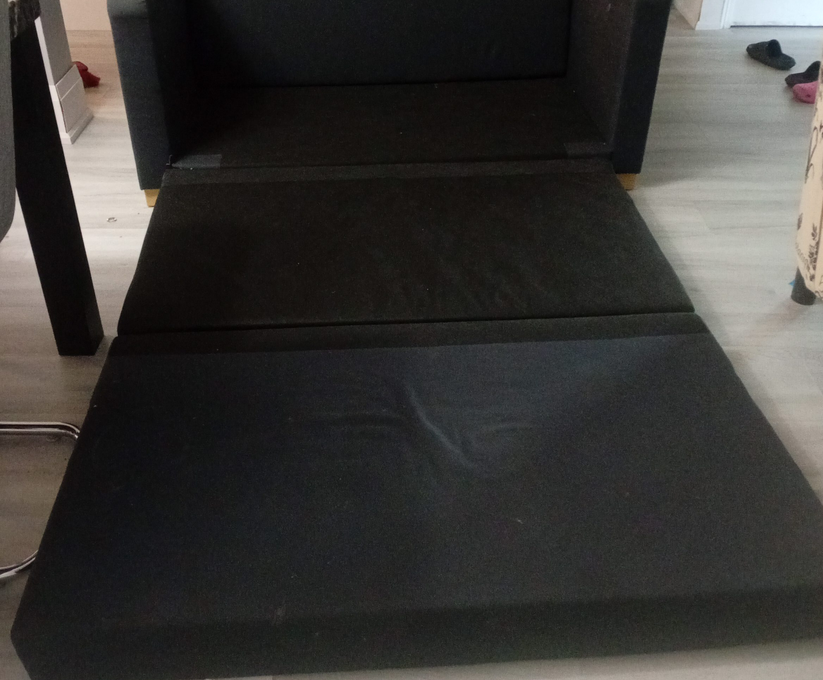 Black Sofa Bed - Great Condition! thumbnail