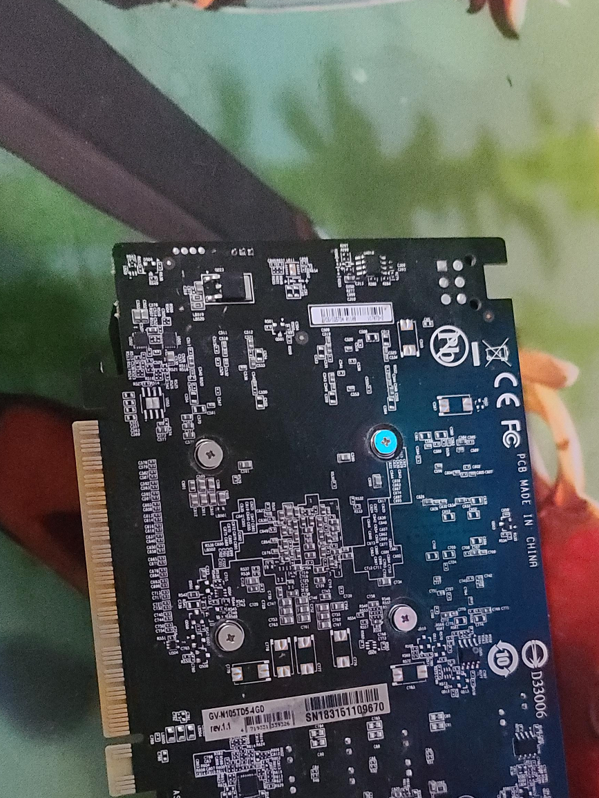Gigabyte GV-N105TD5-4GD Graphics Card thumbnail