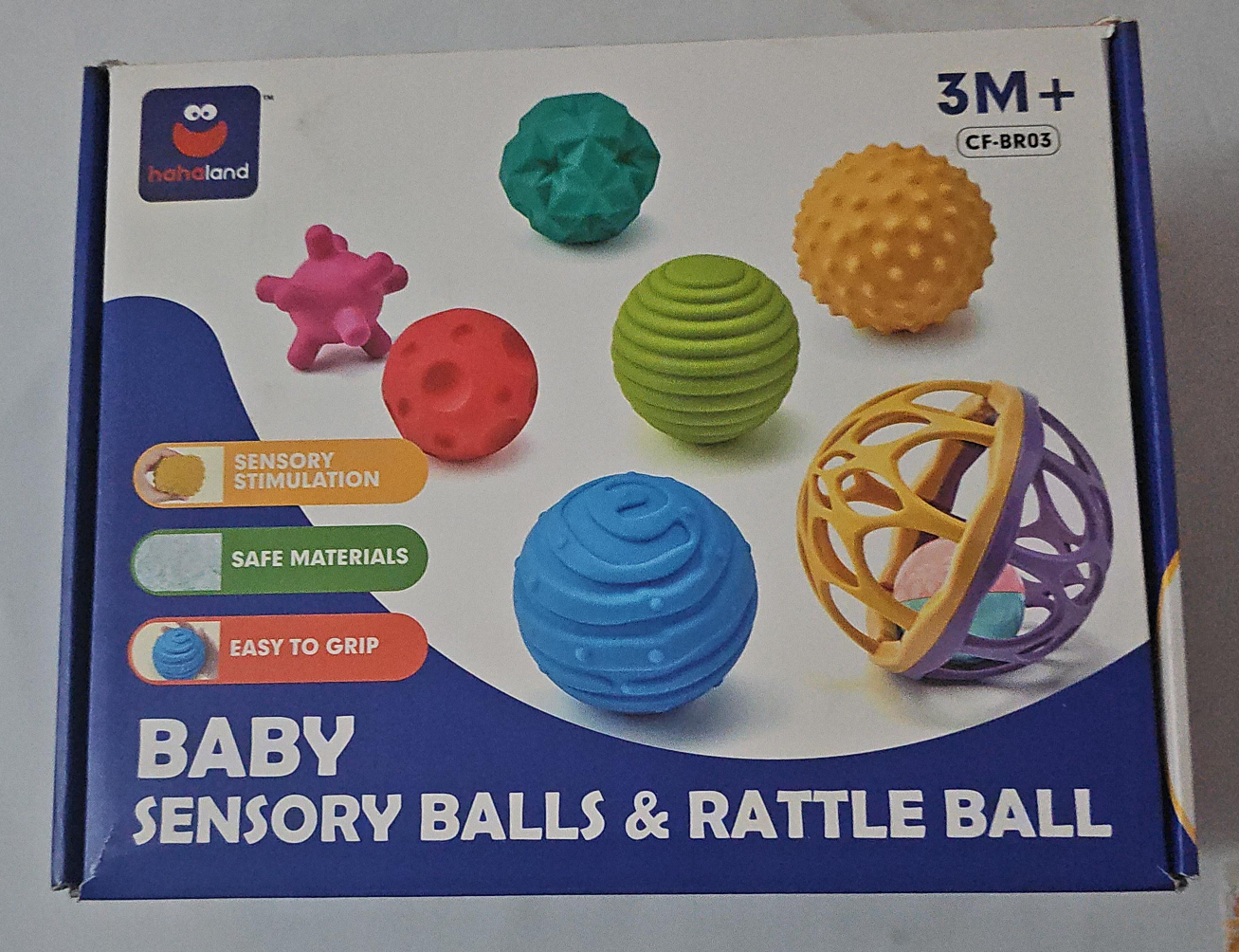 Hahaland Baby Sensory Balls & Rattle Ball - 3M+ thumbnail