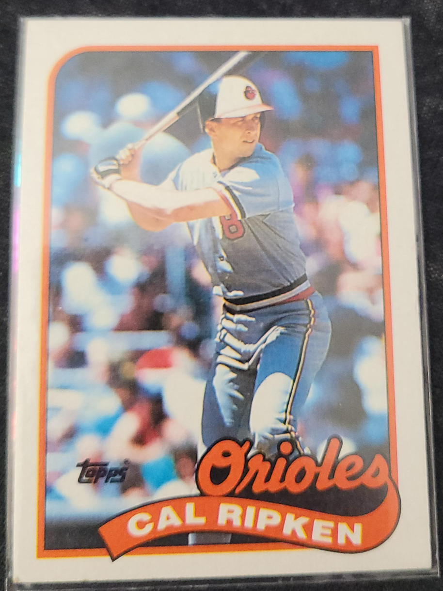 Topps Cal Ripken Orioles Baseball Card thumbnail