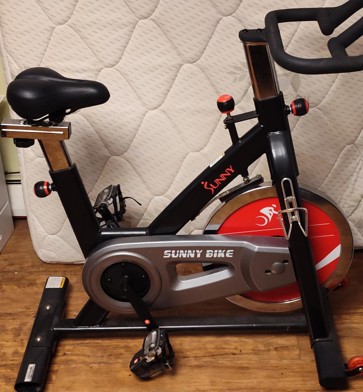 Sunny Health & Fitness Indoor Exercise Bike thumbnail