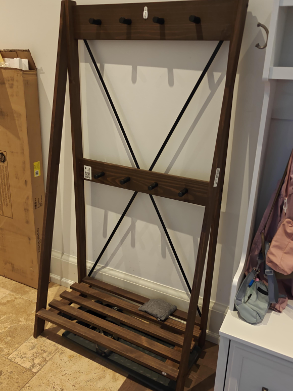 Clothes Rack w/ Shoe Shelf / halltree 🥕