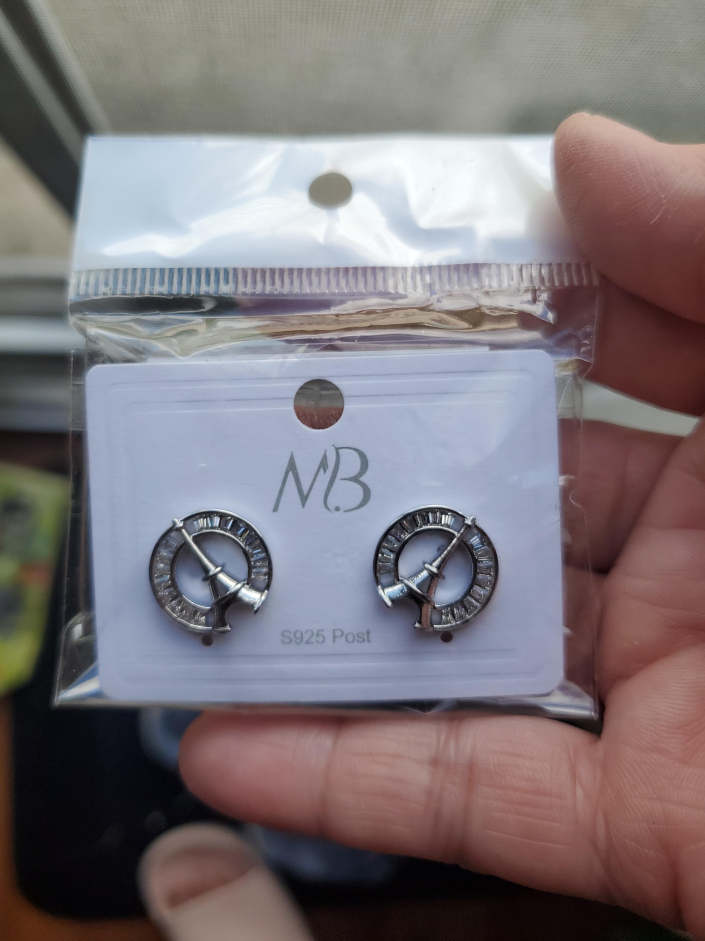 New MB Silver Earrings S925 Post thumbnail