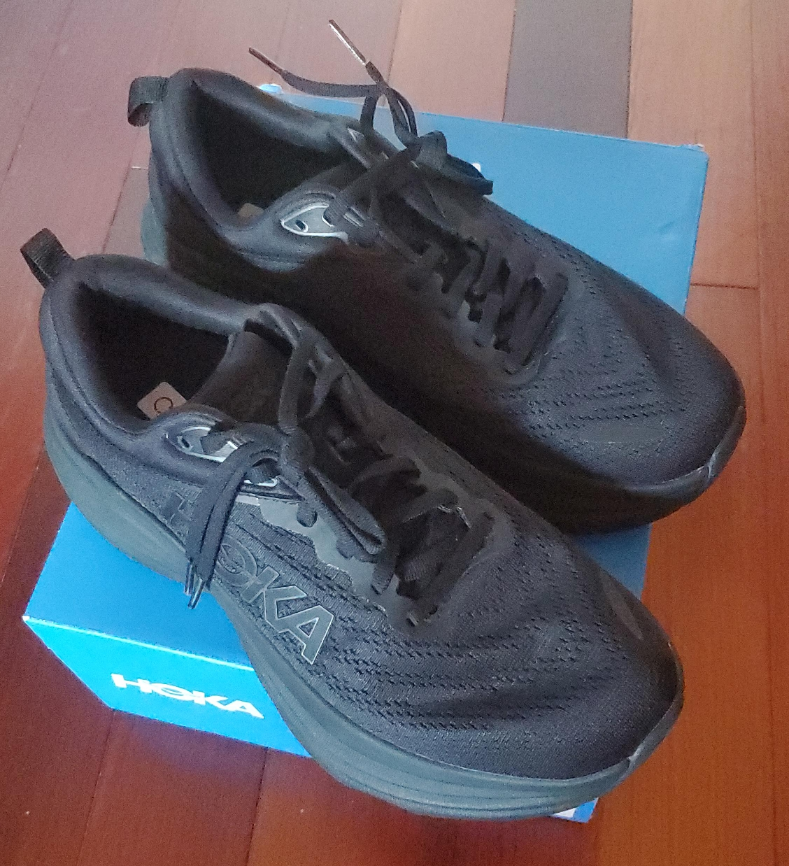Hoka Women's Bondi 8 Wide Black, Size 9 thumbnail