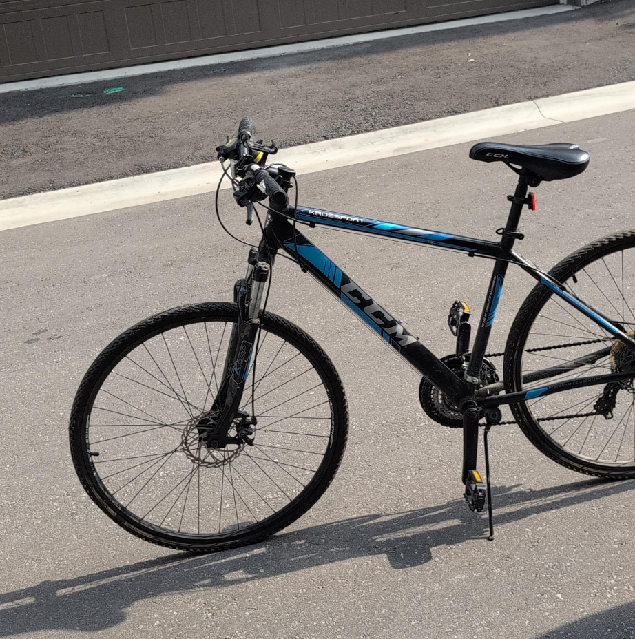 CCM Krossport Bike - Black & Blue thumbnail