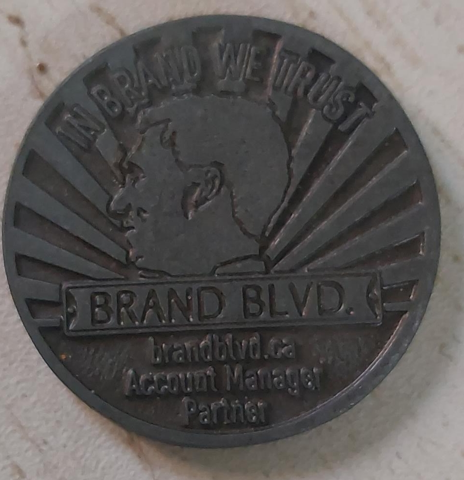 Brand Blvd. Promotional Coin thumbnail