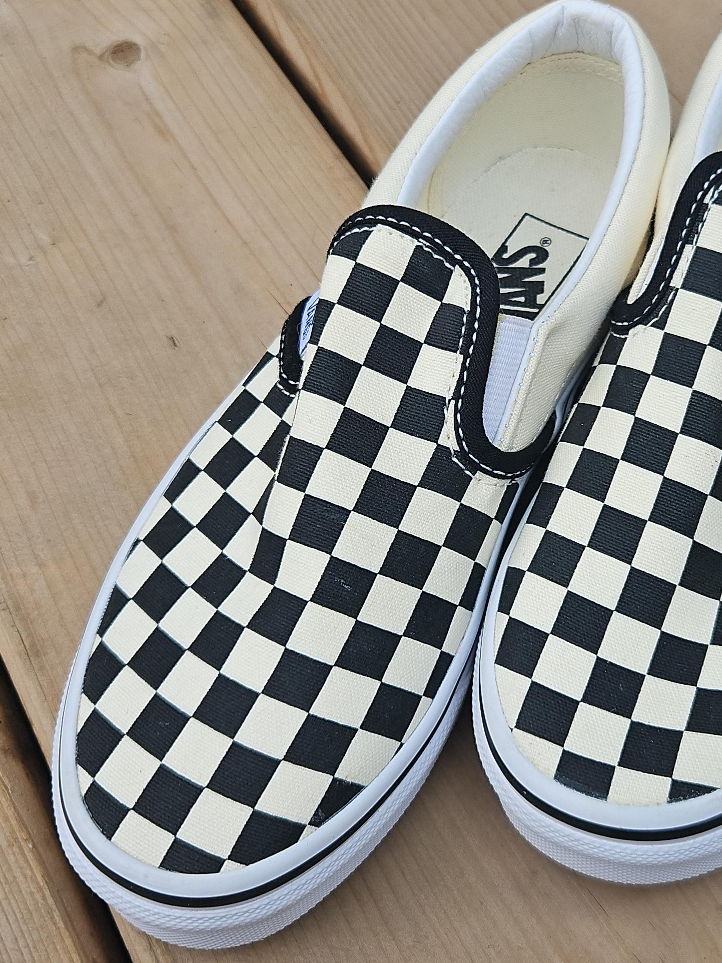 Vans Classic Slip-On Checkerboard - Size 2 US thumbnail