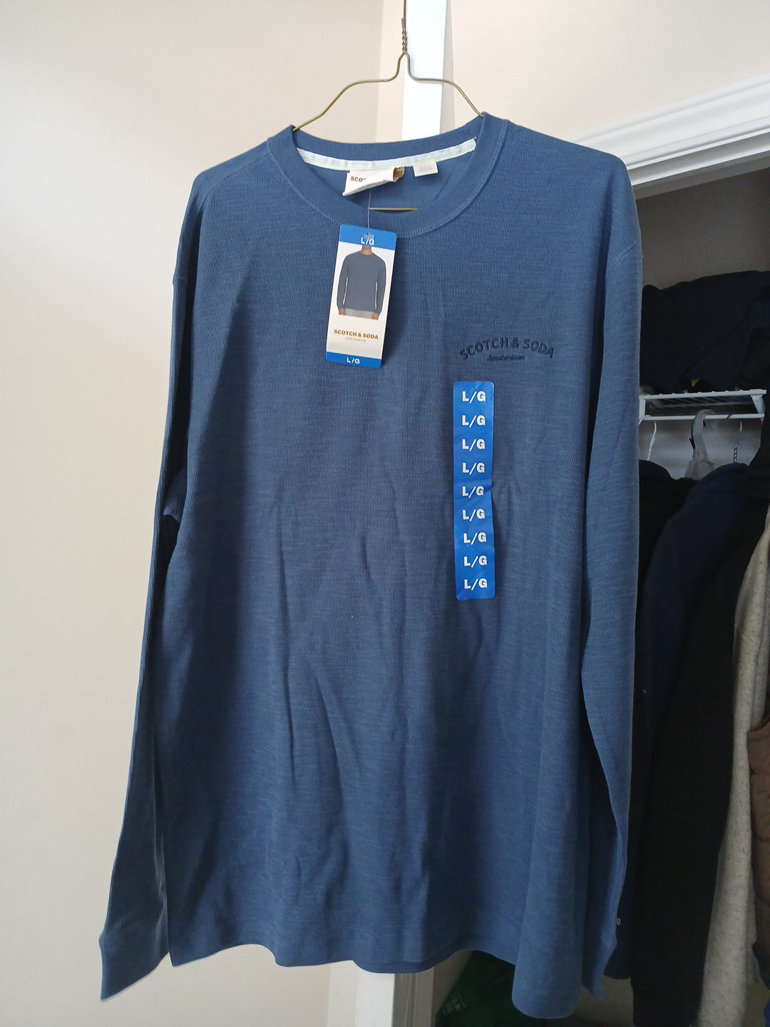 Scotch & Soda Long Sleeve Shirt - Size L (Large) thumbnail