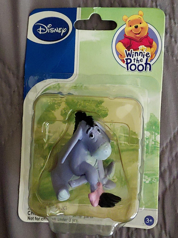 Disney Winnie the Pooh Eeyore Figurine - New! thumbnail