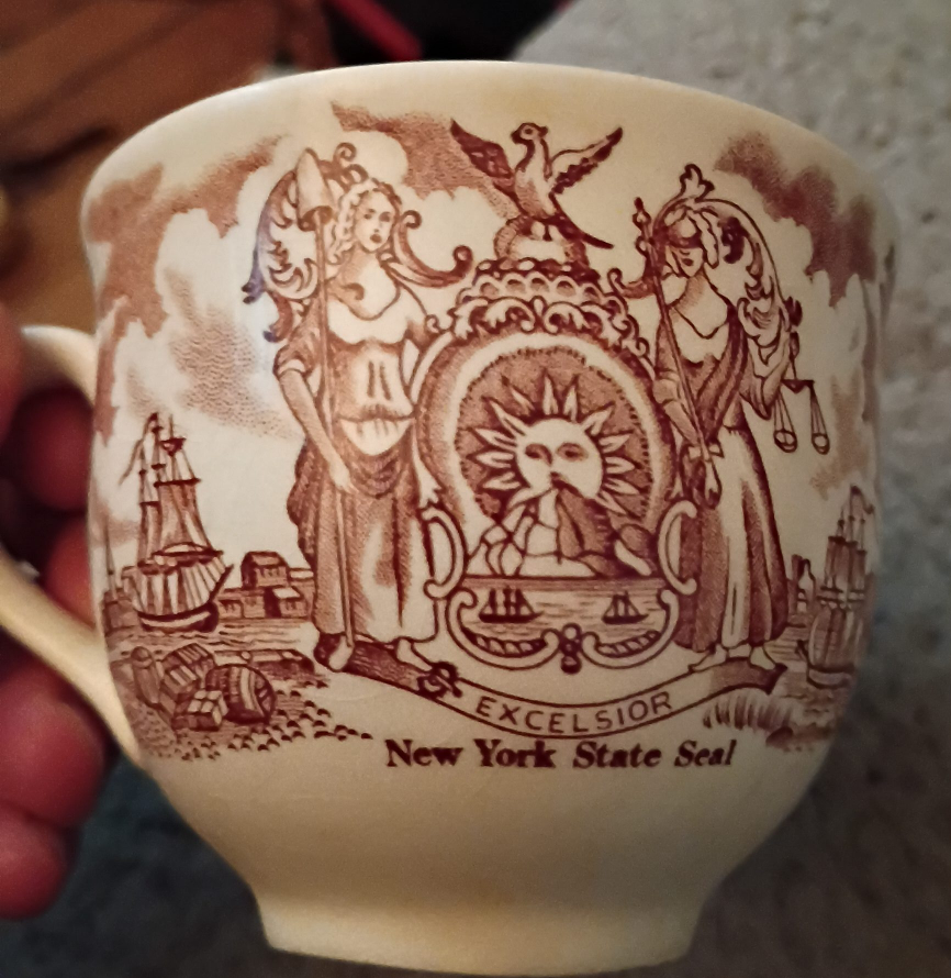 New York State Seal Cup