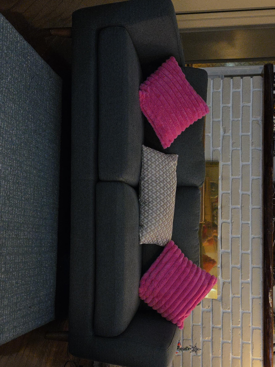 Grey Two-Seater Sofa thumbnail