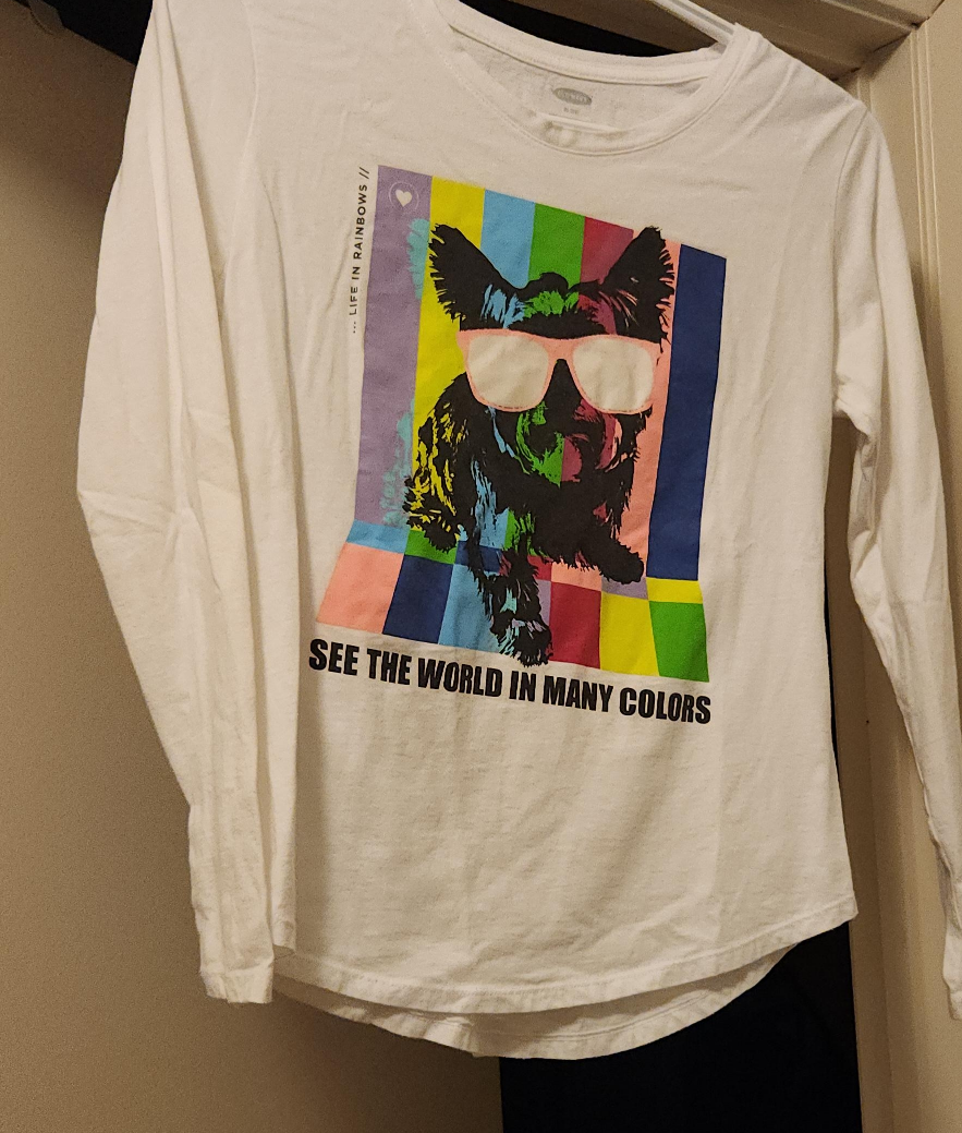Old Navy Girl's Long Sleeve Tee - Size 8 thumbnail