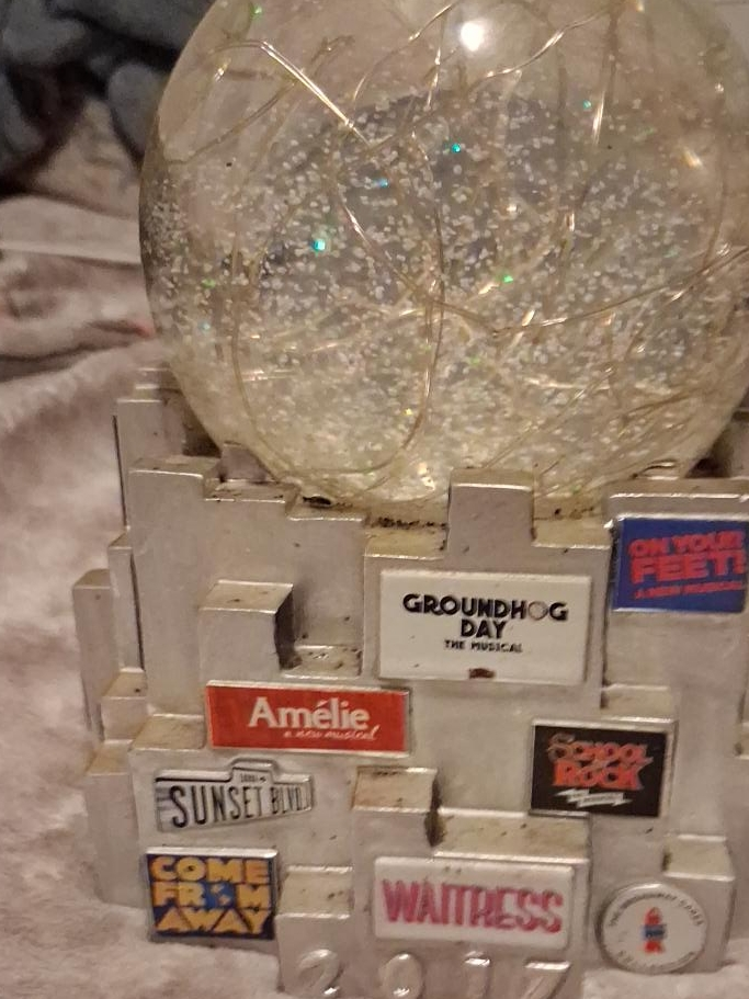 Broadway Snow Globe