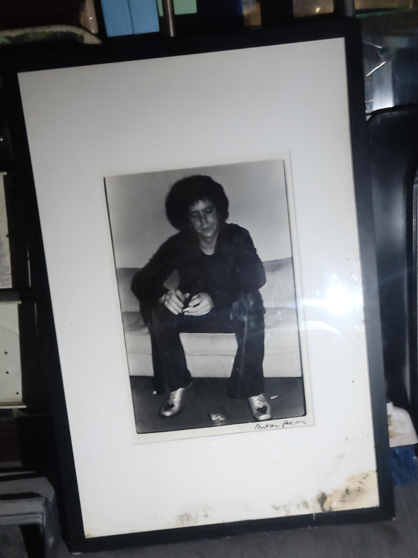 Framed Lou Reed Print thumbnail