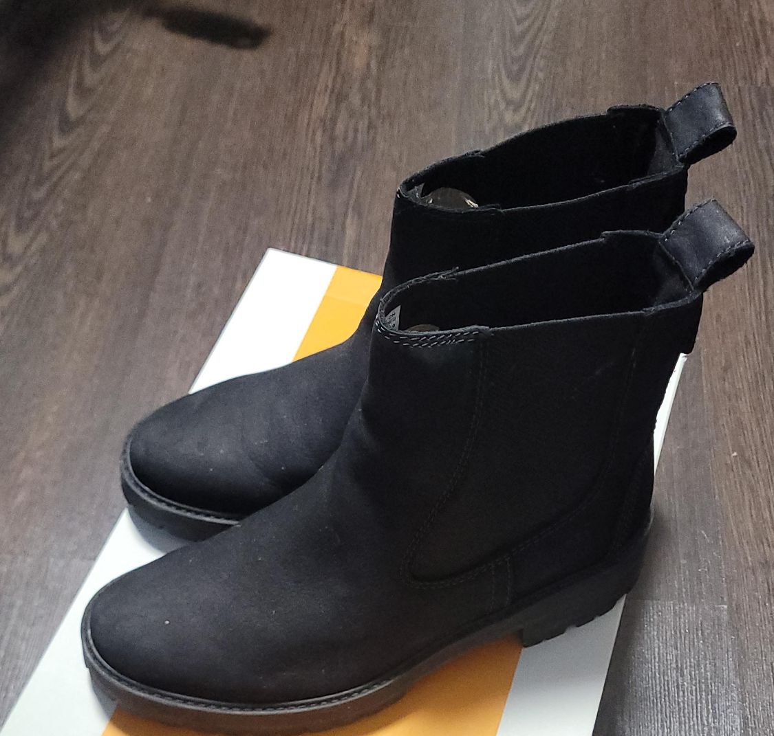 Timberland Black Chelsea Boots