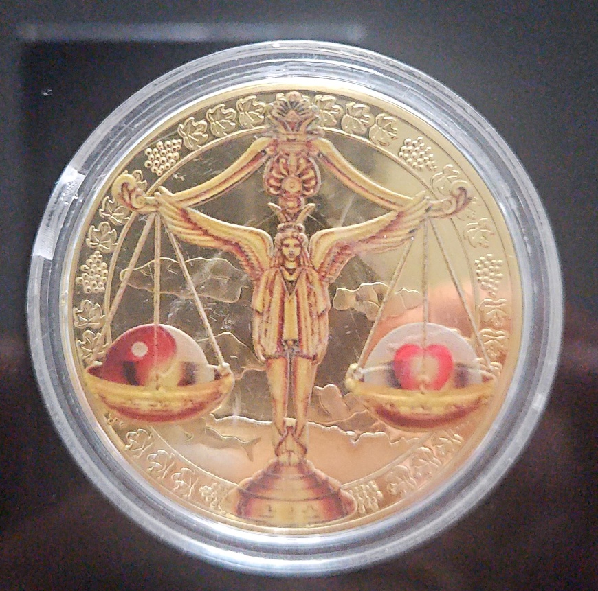 Gold Zodiac Coin thumbnail