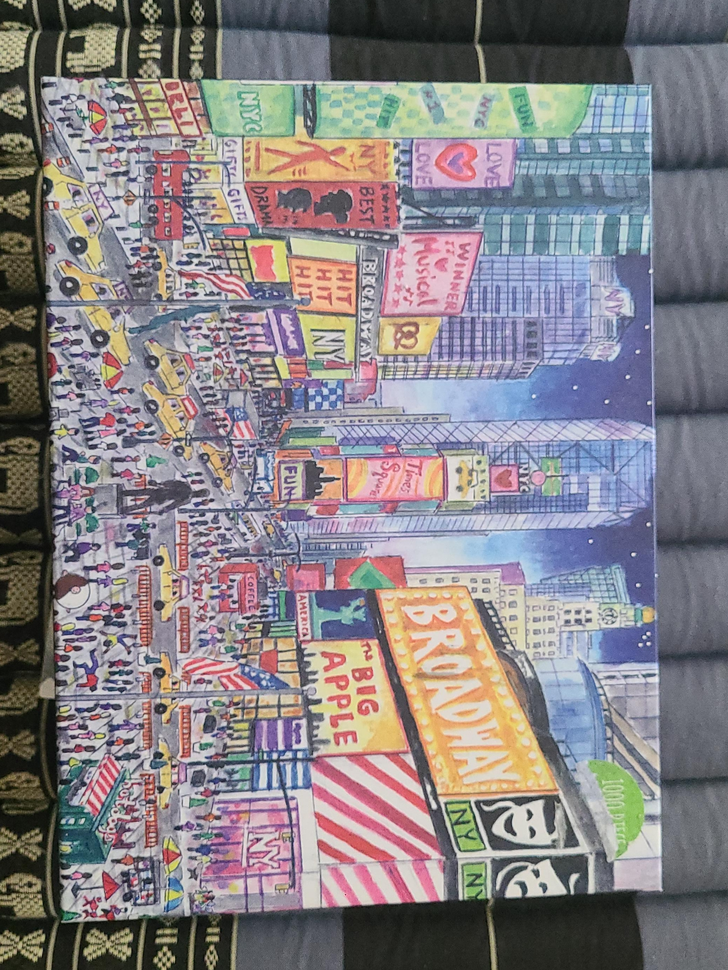 Galison Times Square 1000 Piece Puzzle thumbnail