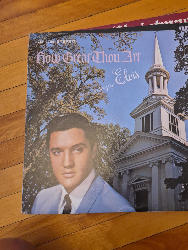 Elvis Sings How Great Thou Art Vinyl Record thumbnail