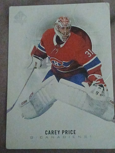 Carey Price SP Card thumbnail