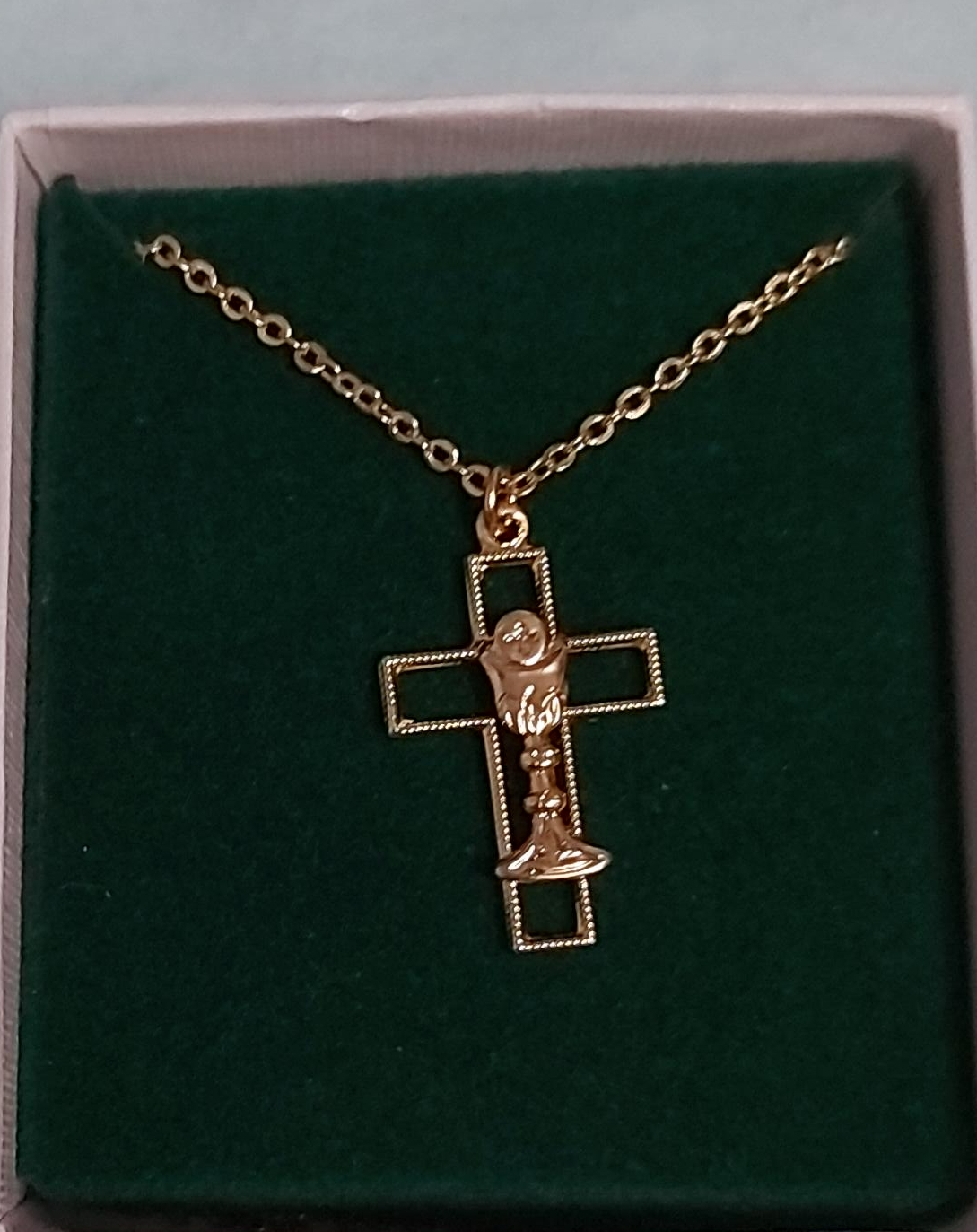 First Communion Cross and Mass Book. thumbnail