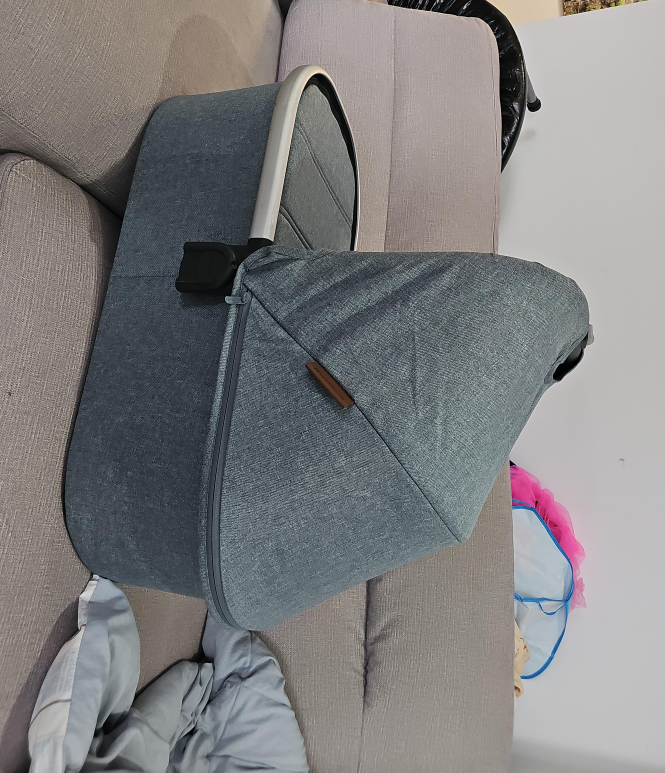 Uppababy V2 Bassinet - Grey thumbnail